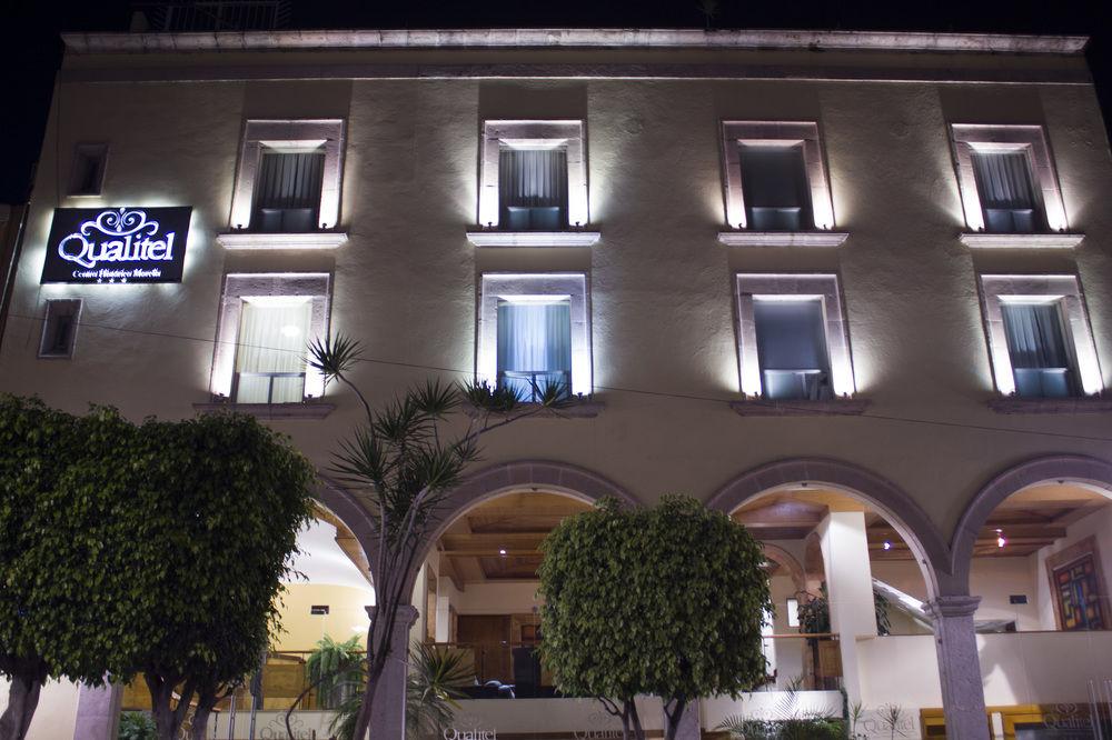 Hotel Qualitel Centro Historico 莫雷利亚 外观 照片